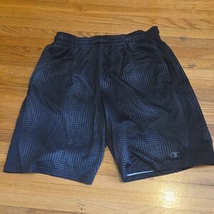 Champion Men's Black Athletic Shorts